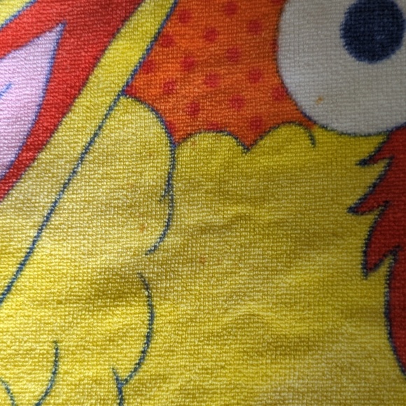90's Vintage Sesame Street Beach Towel - Picture 4 of 5